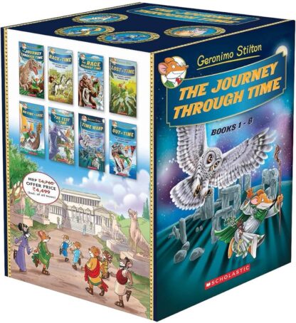 GERONIMO STILTON JOURNEY THROUGH TIME BOX OF 8 BOOKS